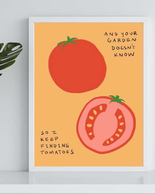 Tomatoes 8x10 Lyric Prints [LIMITED]